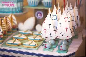 A collection of nautical baby shower party supplies & decorations, games and food ideas. The Ultimate Nautical Baby Shower Planning Guide