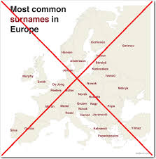 New surnames continued to be formed long after 1400, and immigrants brought in new ones. What S The Most Popular Surname In Your Country