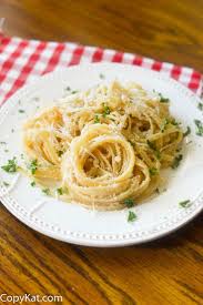 Copycat Old Spaghetti Factory Browned Butter And Mizithra Cheese Recipe Copykat Recipes Restaurant Recipes Easy Pasta Dishes