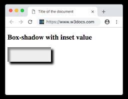 An example demonstrating inner box shadow on the top and bottom of a block element. Css Box Shadow Property