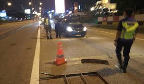 Urusan pengangkutan di jalan raya dapat berjalan lancar. Pemandu Mabuk Langgar Sekatan Jalan Raya