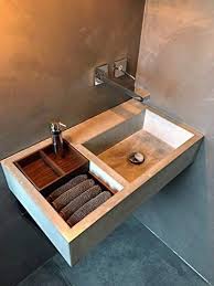 Betonwaschbecken Beton Design Waschbecken Aufsatzwaschbecken 100 Beton 70x40x16 Cm Modern Bathroom Decor Bathroom Interior Design Rustic Bathroom Designs