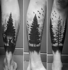 15 New Forest Tattoo Leg Men In 2020 Tree Leg Tattoo Tree Tattoo Men Leg Tattoos