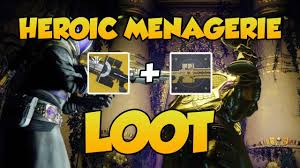 Heroic Menagerie Completion Loot Youtube
