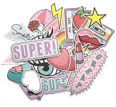 Among the free vintage photos are photos of vintage cars, vintage clothing, vintage cameras and other vintage electronic devices, vintage bikes and other vintage sceneries. Amazon Com Navy Peony Vintage 80s Girly Stickers And Decals 32 Pieces Cute Retro Sticker Set For Teen Girls Aesthetic Sticker Pack For Scrapbooking Waterproof Stickers For Water Bottles And Laptops