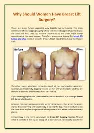 Most of my breast reduction patients do well with tylenol alone and no narcotic pain meds, dr it is generally unlikely that breast growth will occur after a breast reduction, particularly because skin 9. Why Should Women Have Breast Lift Surgery By Premiere Surgical Arts Issuu