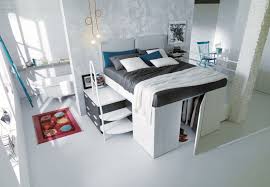 Smart Space Saving Bed Hides A Walk In Closet Underneath Space Saving Furniture Space Saving Bedroom Space Saving Beds