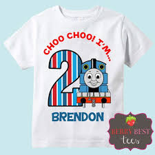 Birthday Thomas The Train Images Thomas The Train Personalized Birthday Shirt Personalized Birthday Shirts Birthday Shirts Thomas The Train Birthday Party