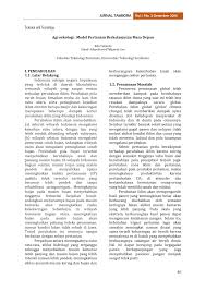 Pertanian organic adalah sistem budidaya pertanian terpadu dengan mengoptimalkan agroekosistem dengan bebeda degan metode pertanian konvensional secara umum yang mengandalkan bahan sintetik,hebisida, dan. Pdf Agroekologi Model Pertanian Berkelanjutan Masa Depan