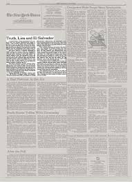 Are you planning to travel to north kor. Opinion Truth Lies And El Salvador The New York Times