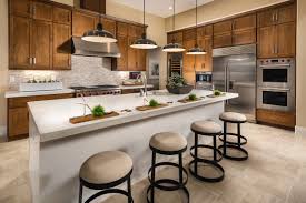 Your kitchen bar stools can simply say, i'm a handy place to sit while resting a minute or while preparing food. a simple wooden stool sized to your modern composition of furniture in a large and spacious kitchen, fitted with a small kitchen island with cupboards and a marble top surface, fitted. 29 Ideas For The Perfect Kitchen Island With Seating Build Beautiful