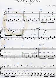 Grace Vanderwaal I Don T Know My Name Download Pdf Piano Sheet Music Grace Vanderwaal Lyrics Grace Vanderwaal Piano Sheet Music