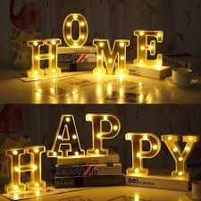 It allows to design light in space with words, as well as with graphic signs. Led Marquee Letter Lights 26 Alphabet Light Up Sign F Overstock 33044615