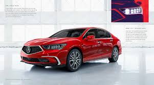 Acura Rlx Mk1 Canada Brochure 2018 Acura Luxury Sedan Acura Precision