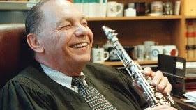 Retired Judge Richard "Dick" Barber, July 4, 1928