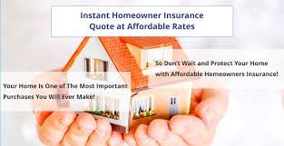 Your homeowners insurance policy should cover your home's value and its replacement cost. How To Get An Instant Homeowners Insurance Quote Insurancecheetah S Blog