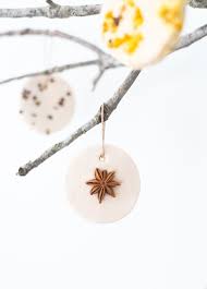 Maybe you would like to learn more about one of these? Modern Minimalist Christmas Natural Botanical Salt Dough Ornaments Compost And Cava
