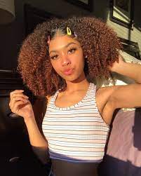 Felipa Yafemale Whats Ur Lucky Number Folloart Dyed Natural Hair Curly Hair Styles Naturally Black Girl Natural Hair