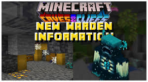 They can be found deep in the dark underground areas and are considered a hostile monster mob. New 1 17 Warden Information Minecraft 1 17 Caves Cliffs Update Youtube
