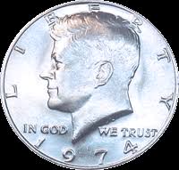 1974 Kennedy Half Dollar Value Cointrackers