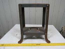 ( 0.0) out of 5 stars. Industrial Metal Table Base Steampunk Machine Stand Splayed Legs 24 High Bullseye Industrial Sales