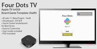 Download Free Four Dots Tv Apple Tv Game Template Swift Ability Apple Tv Arcad Board Game Template Templates Dots