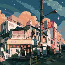 1hhsc48rqr Waneella On Patreon Pixel Art Landscape Cool Pixel Art Pixel Art