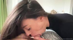 Cristinne – Blowjob Backpackyourlife and Cum in Mouth | JustPorn.to