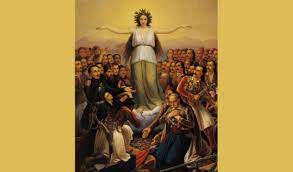 Ο χρήστος καψάλης ανατινάζει την μπαρουταποθήκη στο μεσολόγγι. H Epanastash Toy 1821 Mesa Apo Toys Pinakes Toy 8eodwroy Bryzakh Teleytaia E3odos