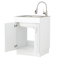 glacier bay stainless steel laundry