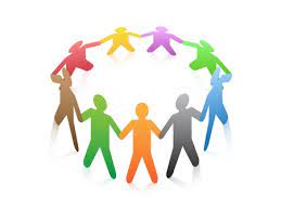 Forum-symbol Mit Einer Gruppe Von Stilisierten Menschen Auf Weißem Hintergrund Lizenzfrei nutzbare SVG, Vektorgrafiken, Clip Arts, Illustrationen. Image 69540771.