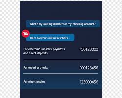 It is used for electronic transactions such as funds transfers, direct deposits, digital checks, and bill payments. Aba Routing Transit Number Png Images Pngwing