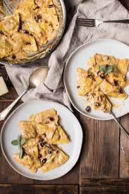 Marsala Cream Sauce With Butternut Squash Ravioli Recipe Butternut Squash Ravioli Butternut Squash Ravioli Sauce Creamy Pasta Dishes