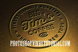 Now Showcase Your Logo Designs In A More Professional Way Using These Psd Free Bold Gold Mockup Templat In 2020 Mockup Free Download Free Logo Mockup Emboss Photoshop