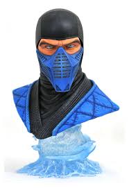B, f, b, 2 2. 1 2 Legendary Scale Bust Sub Zero Mortal Kombat 11 Legends In 3d 1 2 Bust By Diamond Select