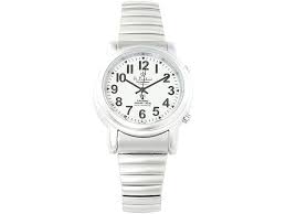 St Leonhard Sprechende Armbanduhr Sprechende Seniorenuhr Mit Funk Und Solar Versilbert Seniorenuhr Armbanduhr Sprechende Uhr Silberne Uhr Armbanduhr