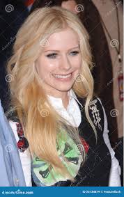 Avril lavigne obraz stock editorial. Obraz złożonej z angeles