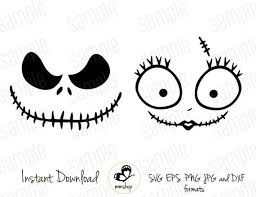 Jack And Sally Instant Download Svg Files Nightmare Before Christmas Ornaments Nightmare Before Christmas Halloween Nightmare Before Christmas Decorations