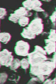 Roses Glitch Trippy Wallpaper Aesthetic Iphone Wallpaper Edgy Wallpaper