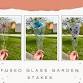 Fused Glass Plant Stakes