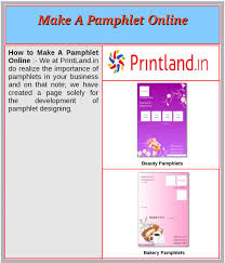 How to make a pamphlet. Make A Pamphlet Online By Jessyjony Issuu