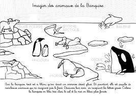 coloriage a imprimer imagier des animaux de la banquise camion pompiers facile