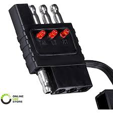 I have read that a bad brake sensor (master cylinder brake pressure transducer) can cause that. Amazon Com 4 Way Flat Trailer Wiring Tester Nickel Plated Copper Terminals Male Female Continuity Test 4 Pin Trailer Light Wire Circuit Tester Automotive