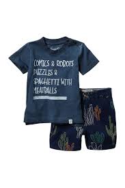 Sovereign Code Fun Sitcom T Shirt Shorts Set Baby Boys Nordstrom Rack