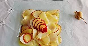 Topinambur Apfel Salat Topinambur Lebensmittel Essen Rezepte