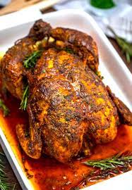 Garlic Herb Butter Roasted Chicken Video Sweet And Savory Meals