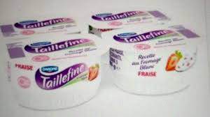 Fromage Blanc 0 Fraise Taillefine 120 G X4