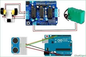 Arduino Based Floor Cleaning Robot Using Ultrasonic Sensor Cleaning Robot Arduino Arduino Robot