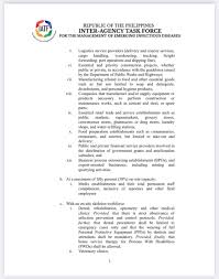 The president has decided that iatf protocols must be implemented by the cebu province. Pia Gutierrez S Tweet 1 2 Read Iatf Resolution No 106 B Detailing The Amendments To The Iatf Omnibus Guidelines On The Implementation Of Community Quarantine In The Philippines As Approved March 28 2021 Trendsmap