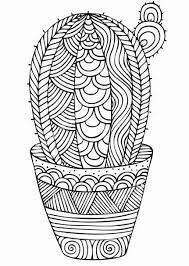 New Coloring Books For Adults Awesome Cacti Coloring Page Mandala Coloring Pages Cute Coloring Pages Mandala Coloring